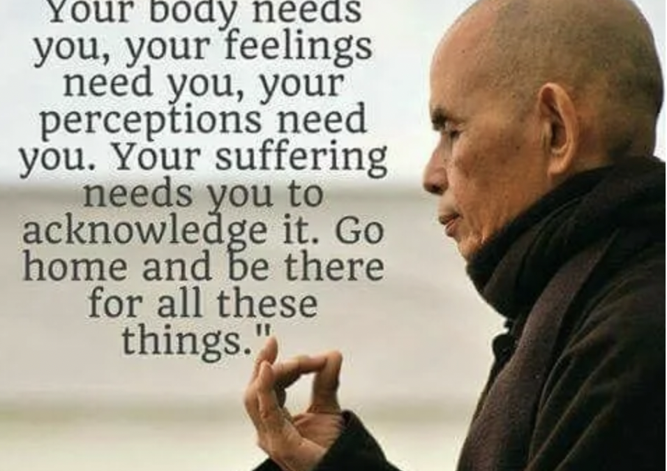 “Go Back and Take Care of Yourself”